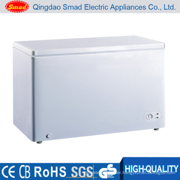 Stainless Steel Top Open Big Capacity Chest Freezer for Sale